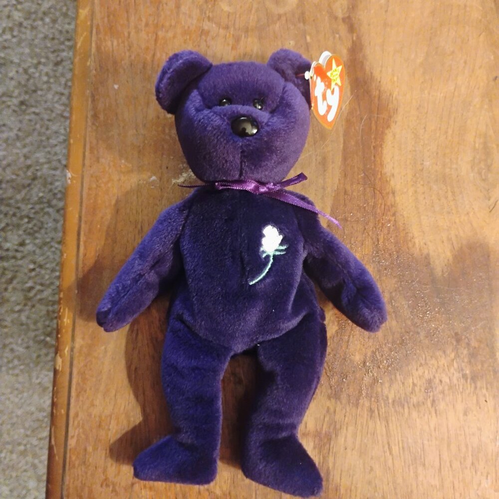 Ty beanie baby princess bear